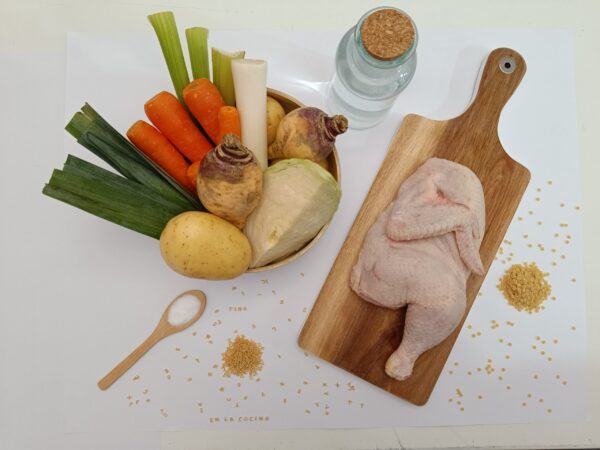 Caldo de pollo